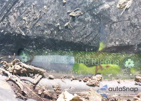 2005 Honda Odyssey Ex-L from USA, damaged, VIN 5FNRL38775B108903